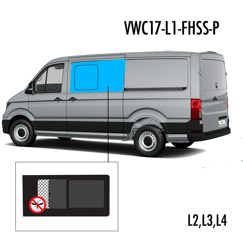 P1 Voor L. Schuifruit, opening voor, Privacy + insecten hor