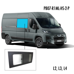 PB07-L1ML-HS-2-P | Inbouwruit voor Citroen & Fiat & Opel & Peugeot & Ram | Camperglass