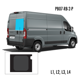 PB07-RB-2-P | Inbouwruit voor Citroen & Fiat & Opel & Peugeot & Ram | Camperglass