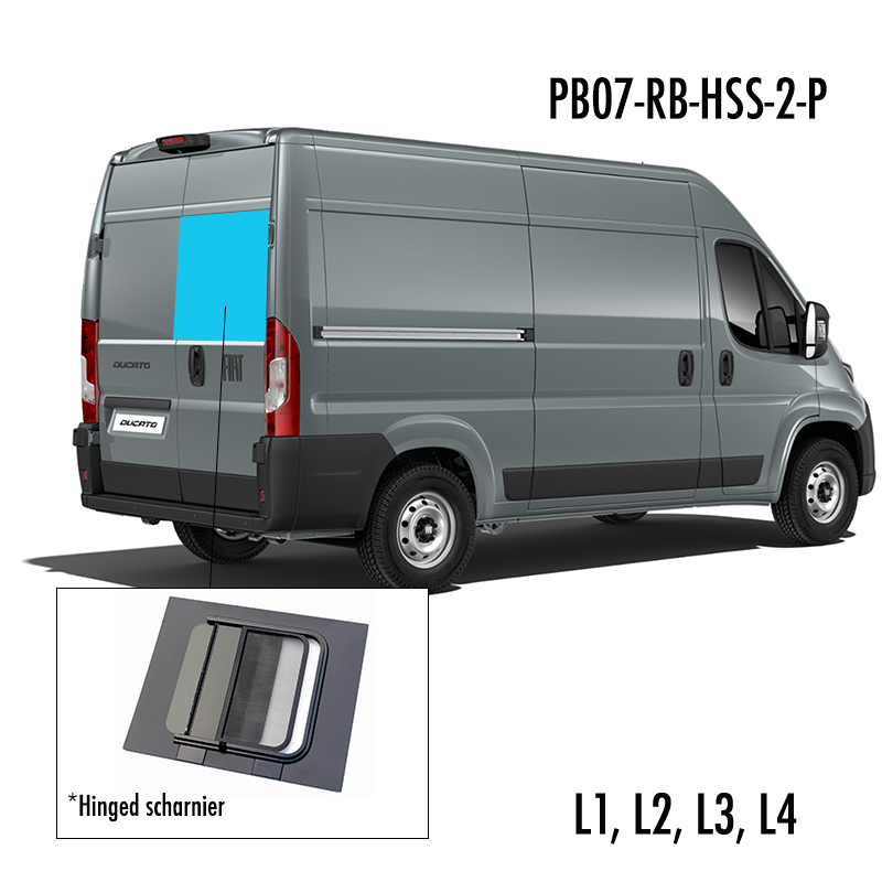 PB07-LB-HSS-P | Inbouwruit voor Citroen | Camperglass