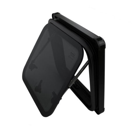 Universele klapruit 450mm (l) X 400mm (h) - Zwart Hor en verduistering