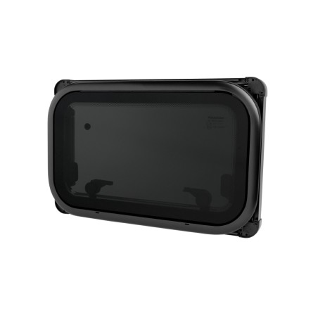 Universele klapruit 500mm (l) X 300mm (h) - Zwart Hor en verduistering