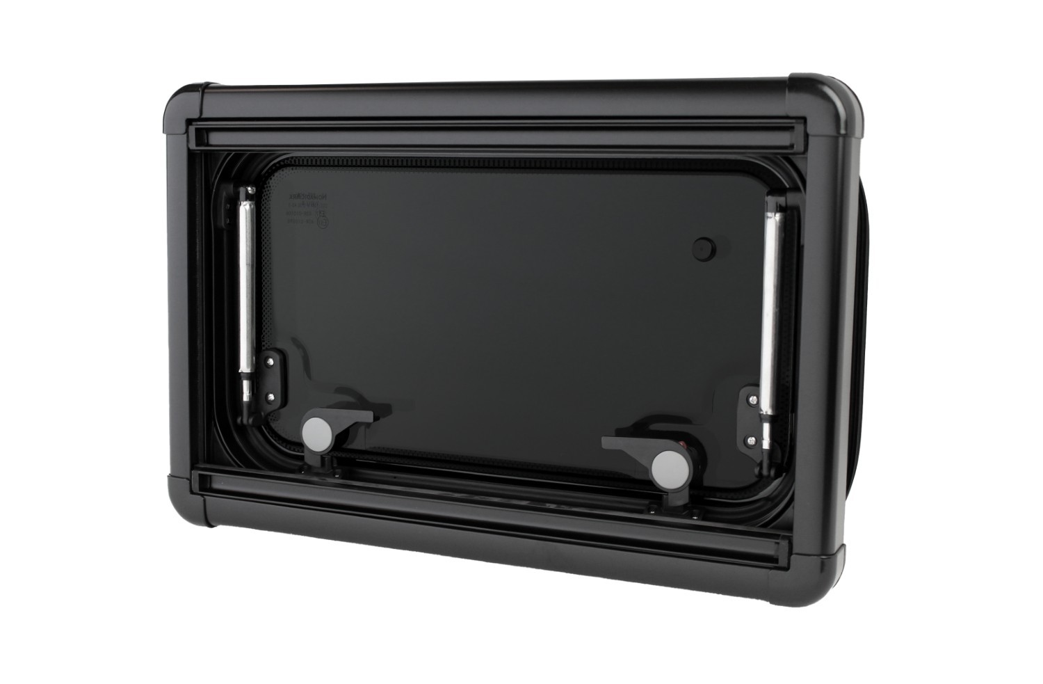 Universele klapruit 500mm (l) X 300mm (h) - Zwart Hor en verduistering