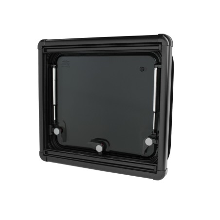 Universele klapruit 500mm (l) X 450mm (h) - Zwart Hor en verduistering