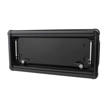 Universele klapruit 600mm (l) X 250mm (h) - Zwart Hor en verduistering