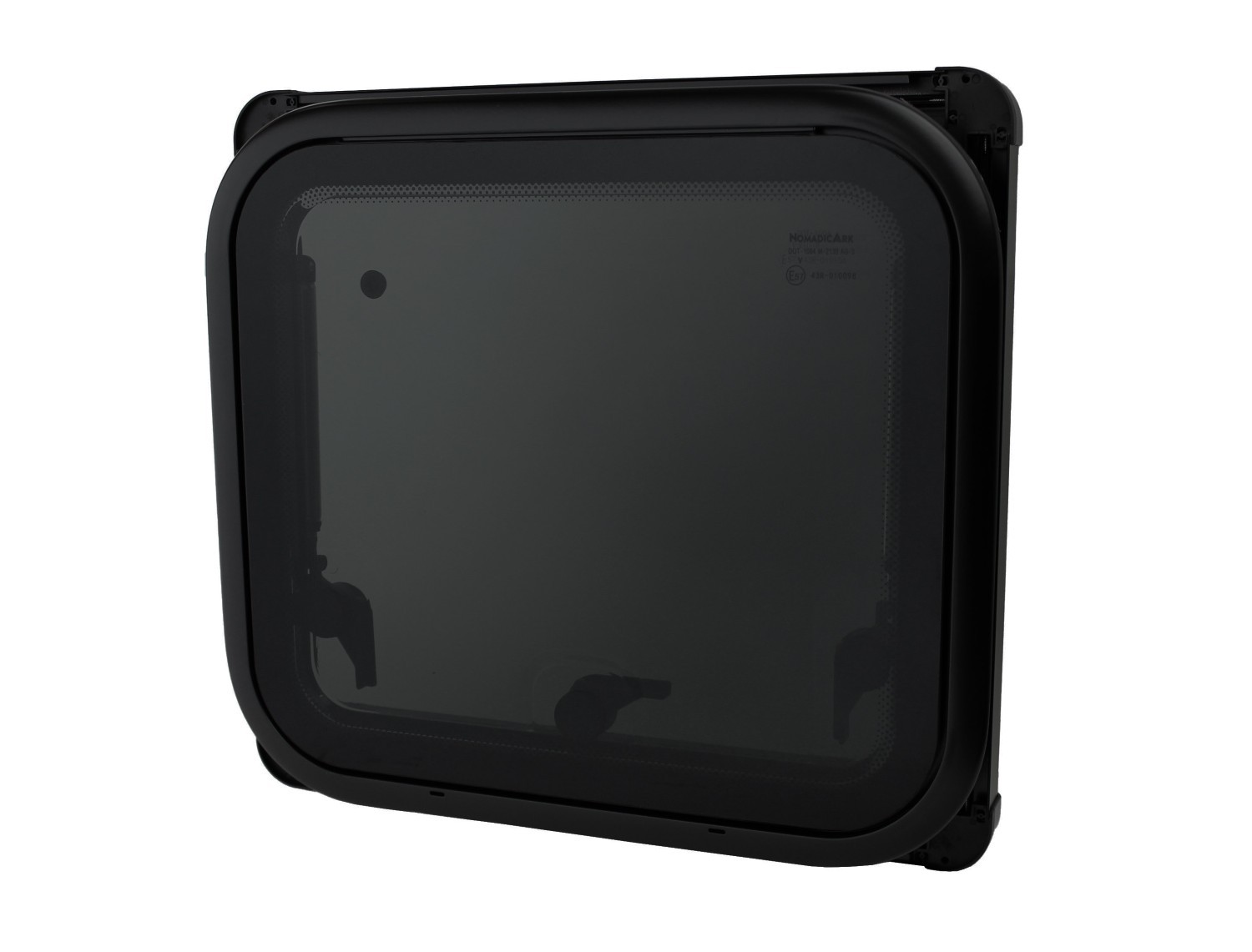 Universele klapruit 450mm (l) X 400mm (h) - Zwart Hor en verduistering