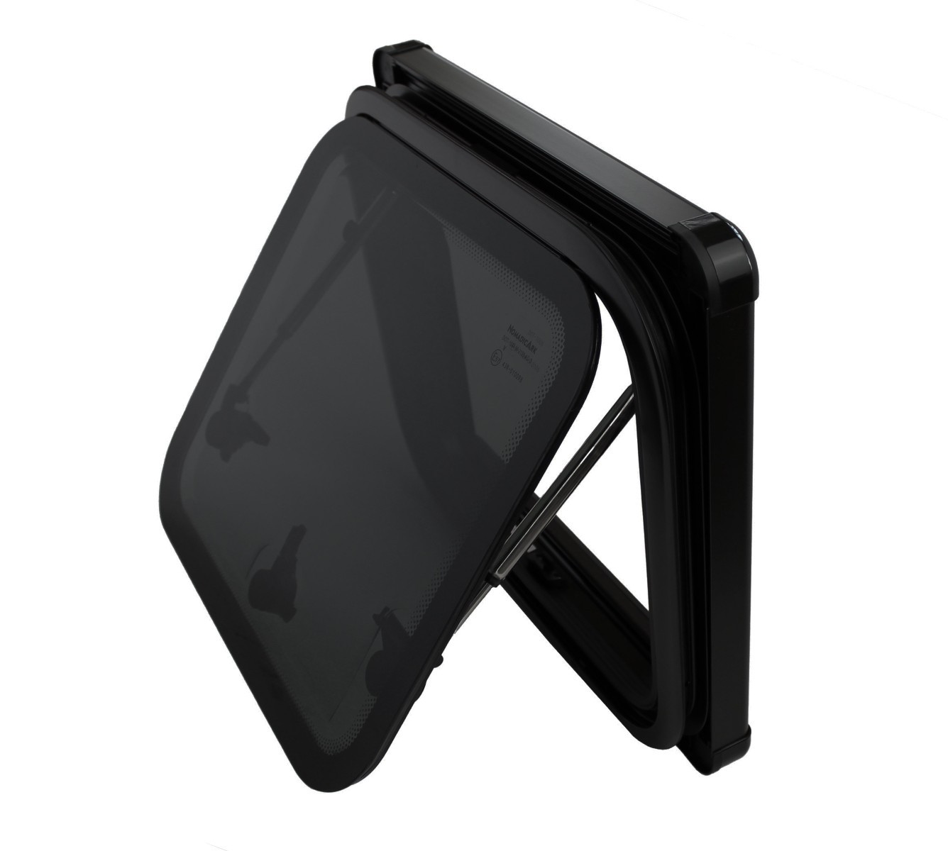 Universele klapruit 450mm (l) X 400mm (h) - Zwart Hor en verduistering