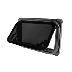 Universele klapruit 500mm (l) X 300mm (h) - Zwart Hor en verduistering