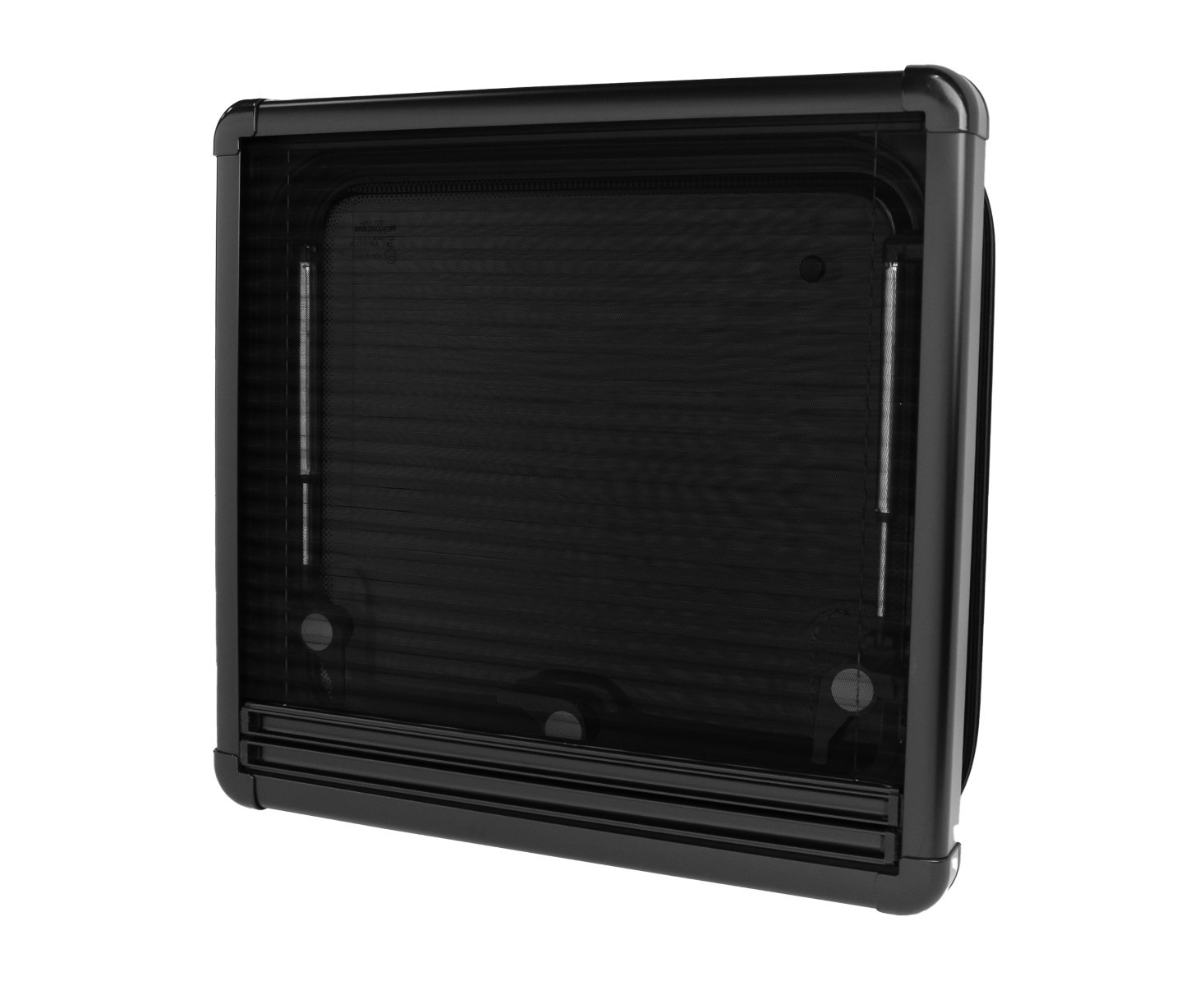 Universele klapruit 500mm (l) X 450mm (h) - Zwart Hor en verduistering