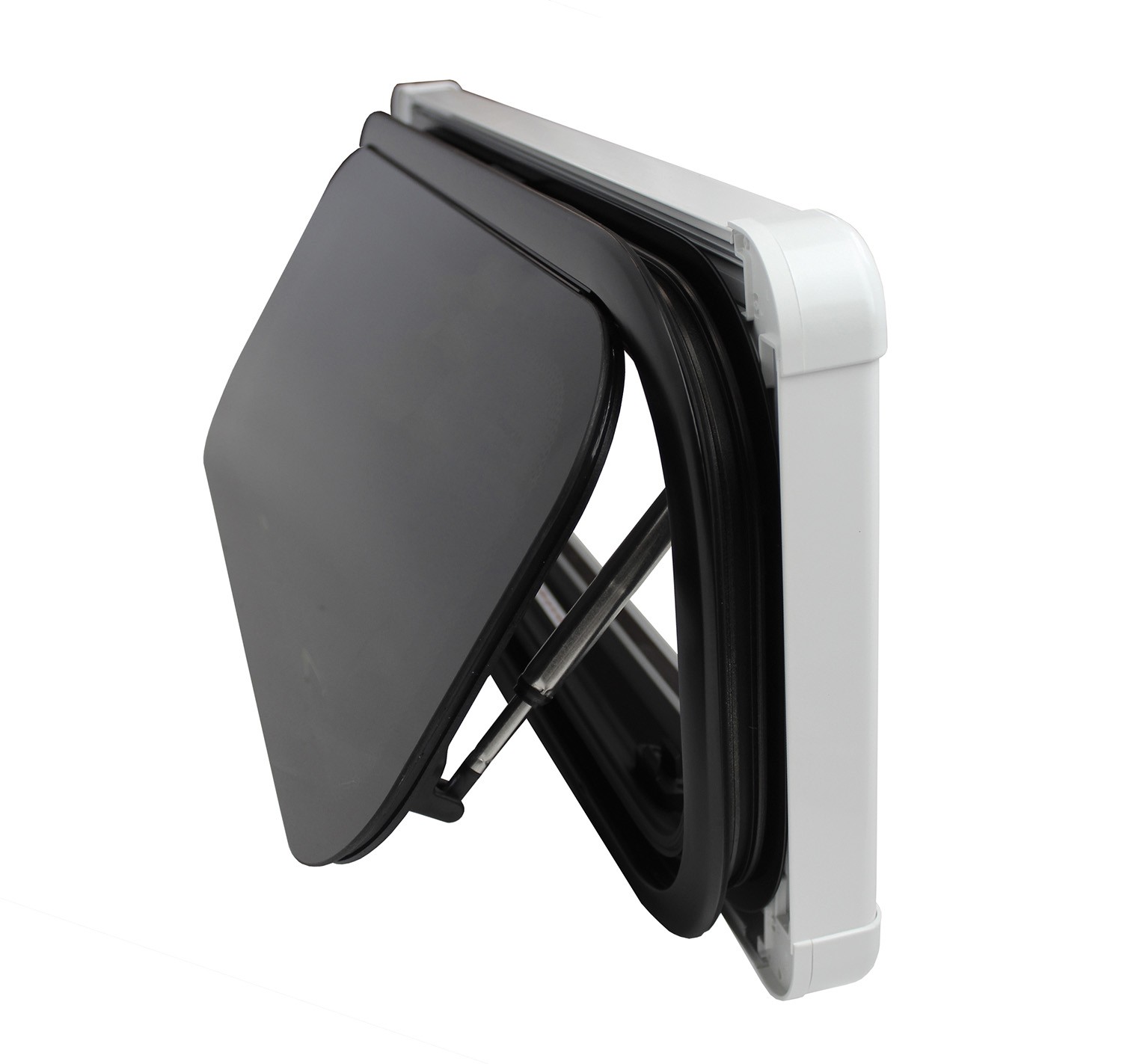 Universele klapruit 600mm (l) X 250mm (h) - Wit Hor en verduistering